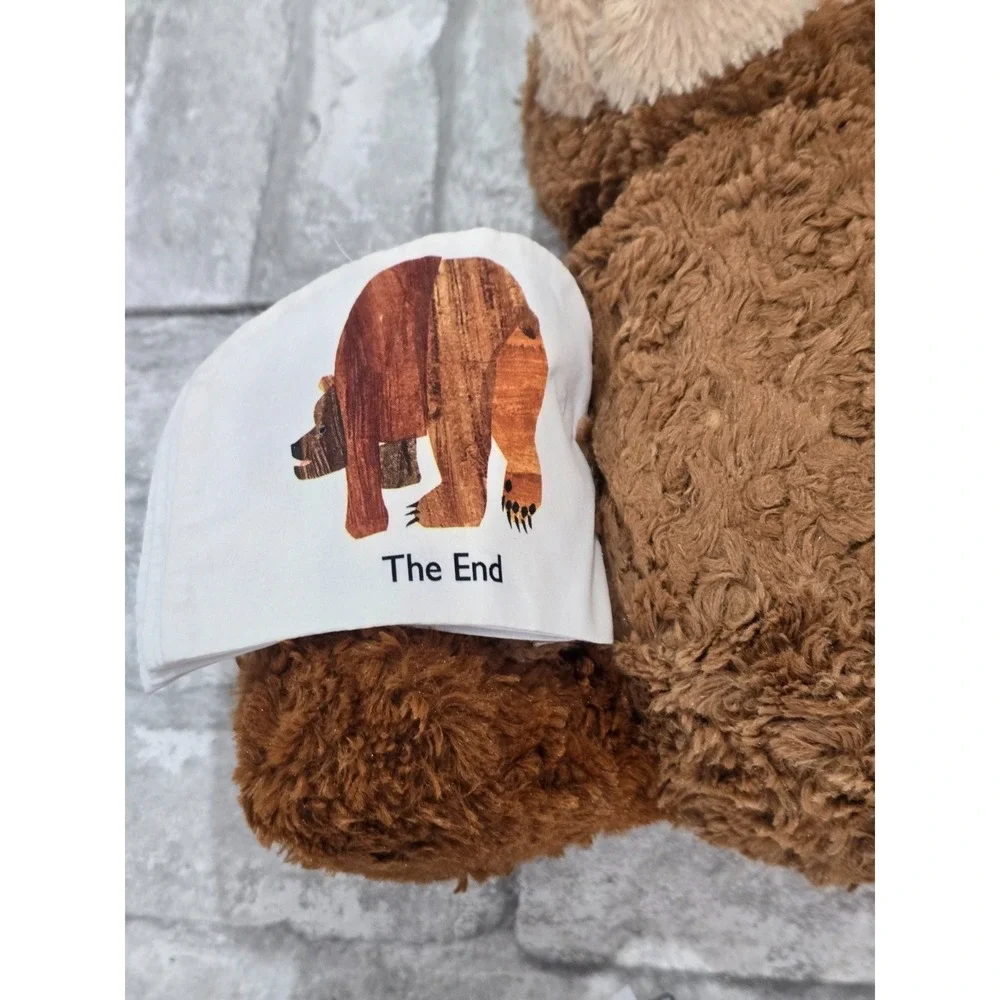 World of Eric Carle Hear Bear Roar Sound Book Battery Plush Bear Book VIDEO